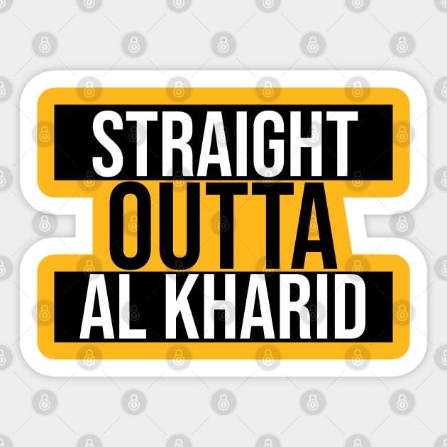 Straight Outta Al Kharid Sticker by OSRSShirts